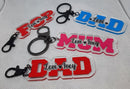 Acrylic Name Keyrings