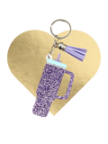 40oz Glitter Tumbler Keychain