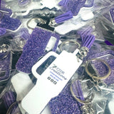 40oz Glitter Tumbler Keychain