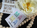UV DTF MOTHER/MAMA/MUM DECALS