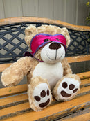 Embroidery Brown Teddy Bear