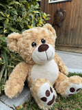 Embroidery Brown Teddy Bear