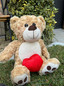 Embroidery Brown Teddy Bear