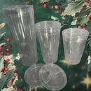 Pre - drilled snow globe Acrylic Tumblers - 3 sizes 12, 16 and 24oz