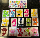 UV Direct to Transfer 16 oz wraps Care Bear Swear Bears - ADULTS ONLY