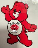 UV Direct to Transfer 16 oz wraps Care Bear Swear Bears - ADULTS ONLY