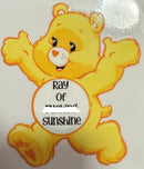 UV Direct to Transfer 16 oz wraps Care Bear Swear Bears - ADULTS ONLY
