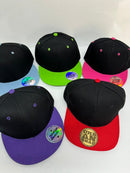 Snap Back Hat- Flat Peak
