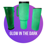 Glow in the Dark Sublimation 40oz Tumbler