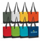 Polyester Totes - sublimation embroidery and vinyl