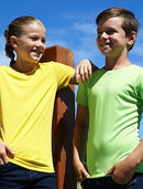 Childrens Brushed Tee Shirt - Round Neck