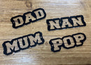 Acrylic Name Keyrings