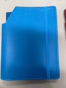 A6 leatherette notebook with matching notebook