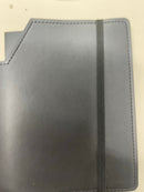A6 leatherette notebook with matching notebook
