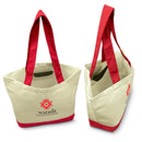 Large colourful cotton totes