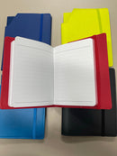 A6 leatherette notebook with matching notebook