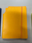 A6 leatherette notebook with matching notebook